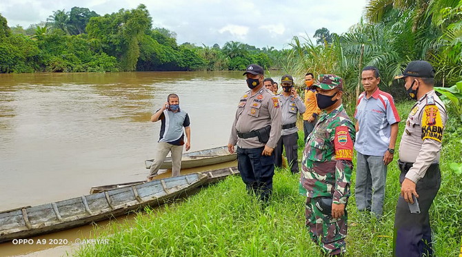 Bocah SD di Rohul Hanyut Terbawa Arus Sungai Batang LubuhÂ 