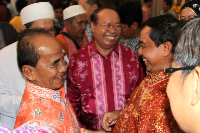 Bupati Wardan Hadiri Malam Pelepasan Pj Gubri