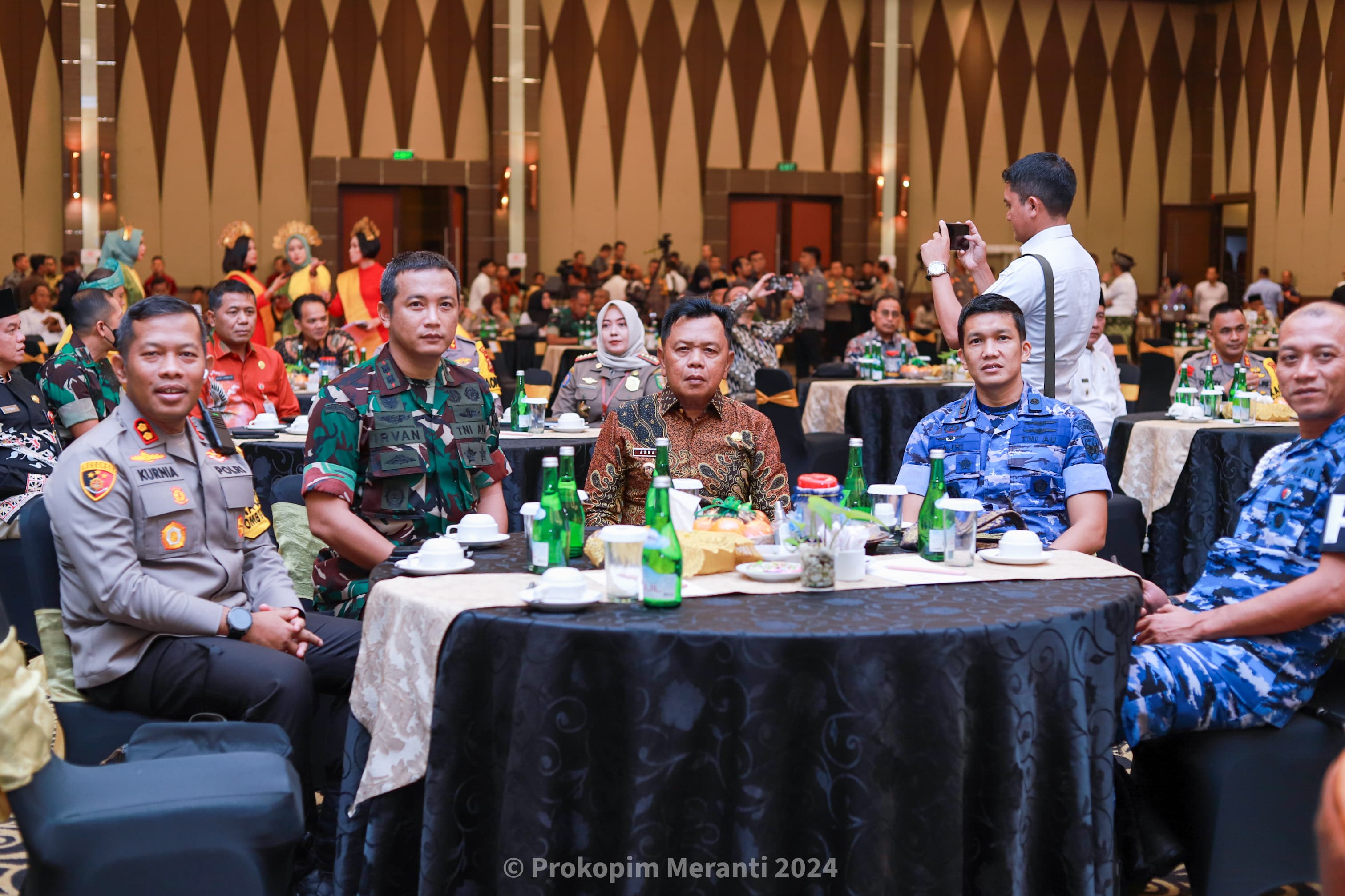 Hadiri Rapim TNI/Polri, Plt Bupati Asmar Ucapkan Terima Kasih