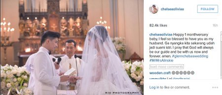 Chelsea Olivia Belum Percaya Jadi Istri Glenn Alinskie