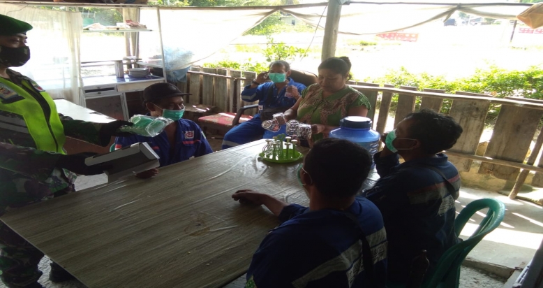 Sosialisasi AKB di Masyarakat Dilaksanakan Babinsa Koramil 09/Minas