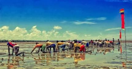 Warisan Budaya Menongkah Suku Duano di Inhil Kembali Mendunia