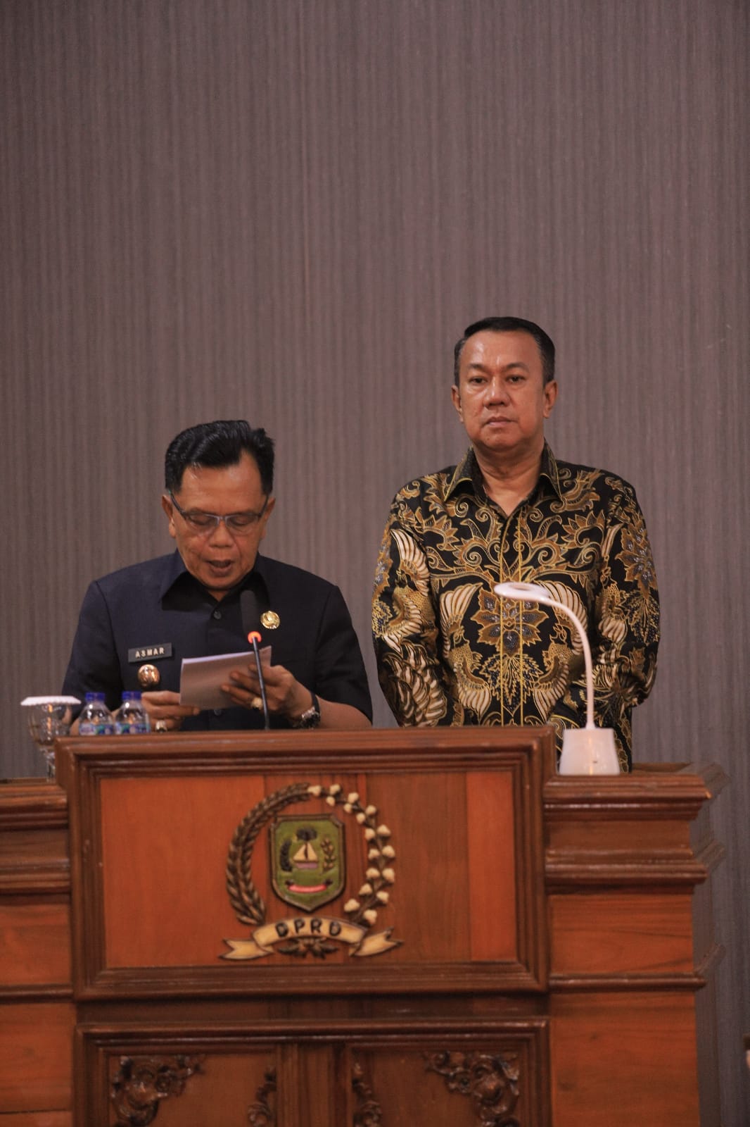 DPRD Kepulauan Meranti Gelar Rapat Paripurna Pengumuman Penetapan Pasangan Bupati dan Wakil Bupati Terpilih 2025-2030