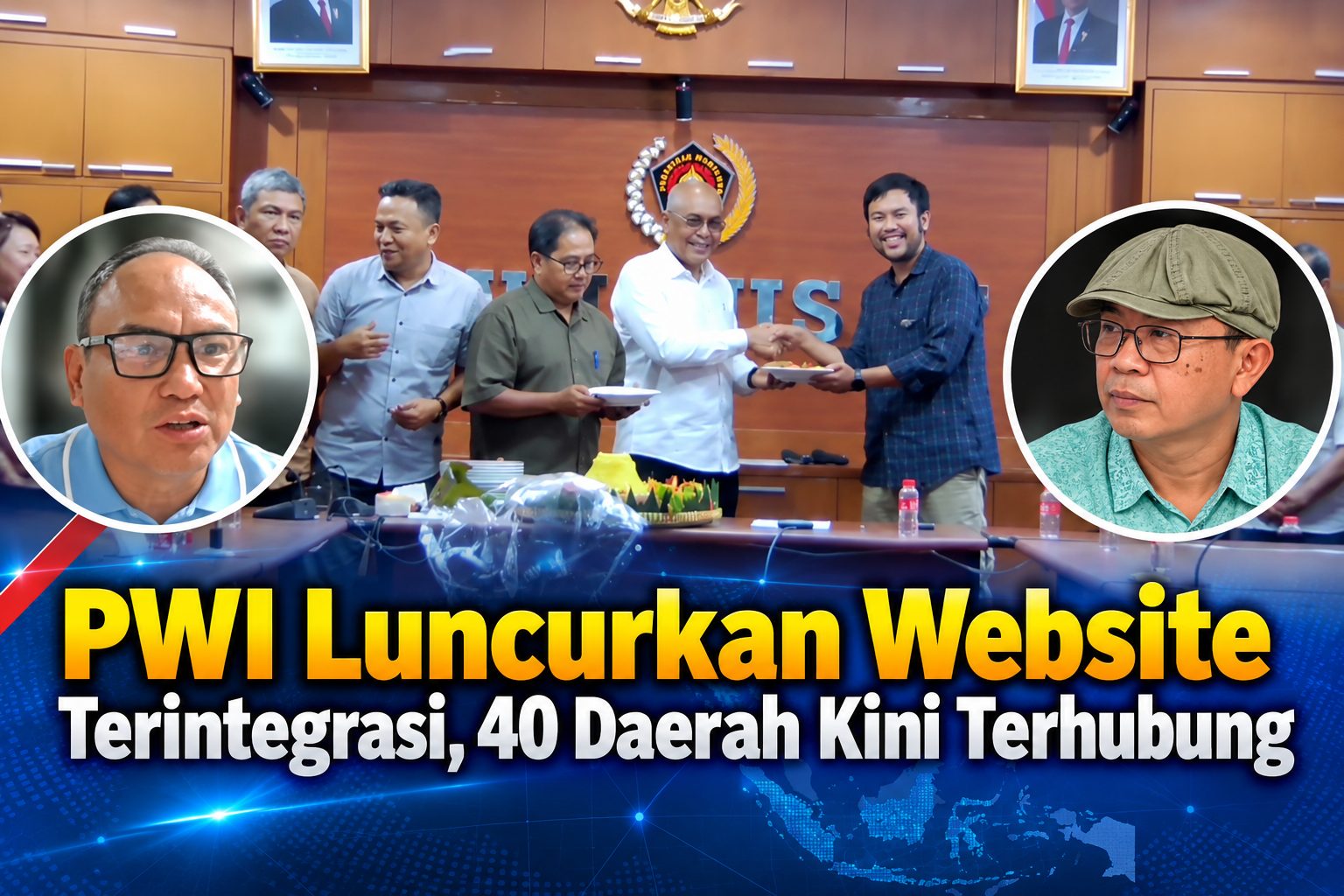 Dari Pusat ke Daerah, PWI Satukan Jaringan Digital Nasional Lewat pwi.or.id