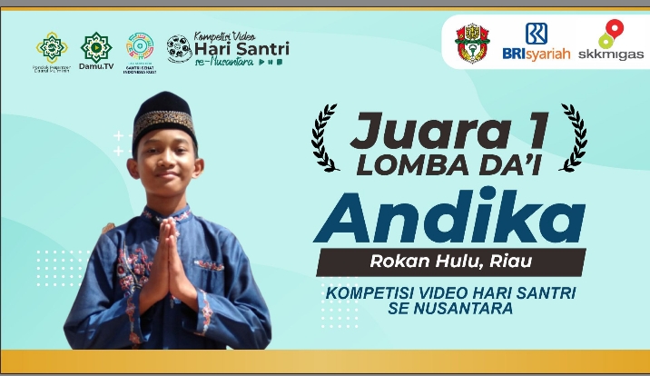 Andika Putra Rohul Juara Dai Se Nusantara