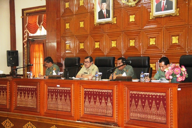 Bupati Syamsuar Buka Rakor Penanganan Karhutla di Siak