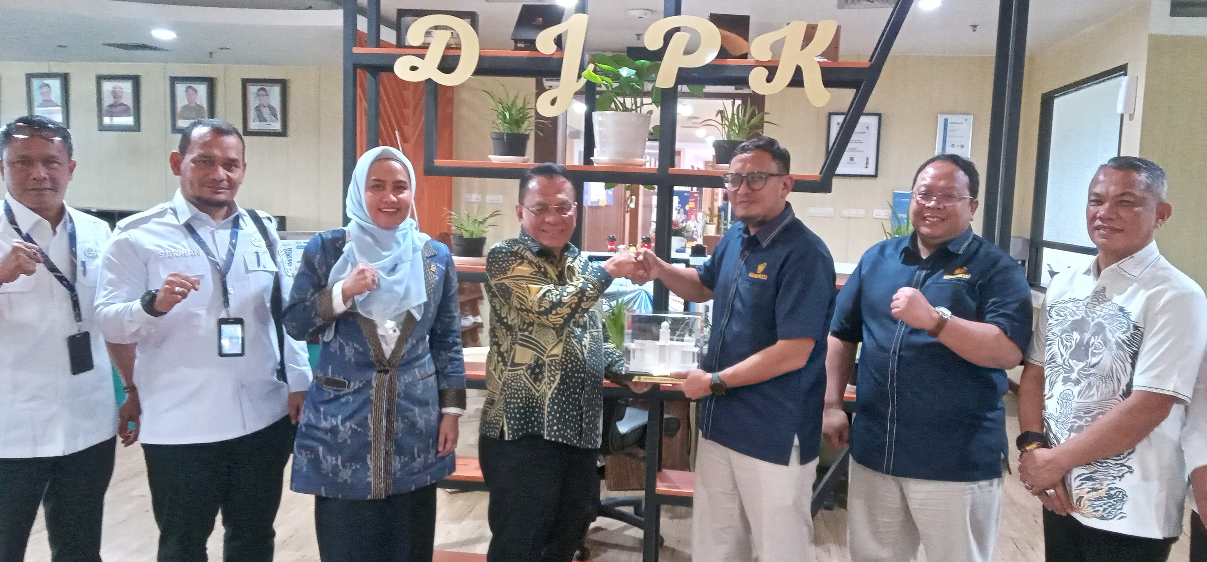Percepat Penyaluran DBH, Bupati Rohil H. Bistamam Sambangi DJPK Kemenkeu RI
