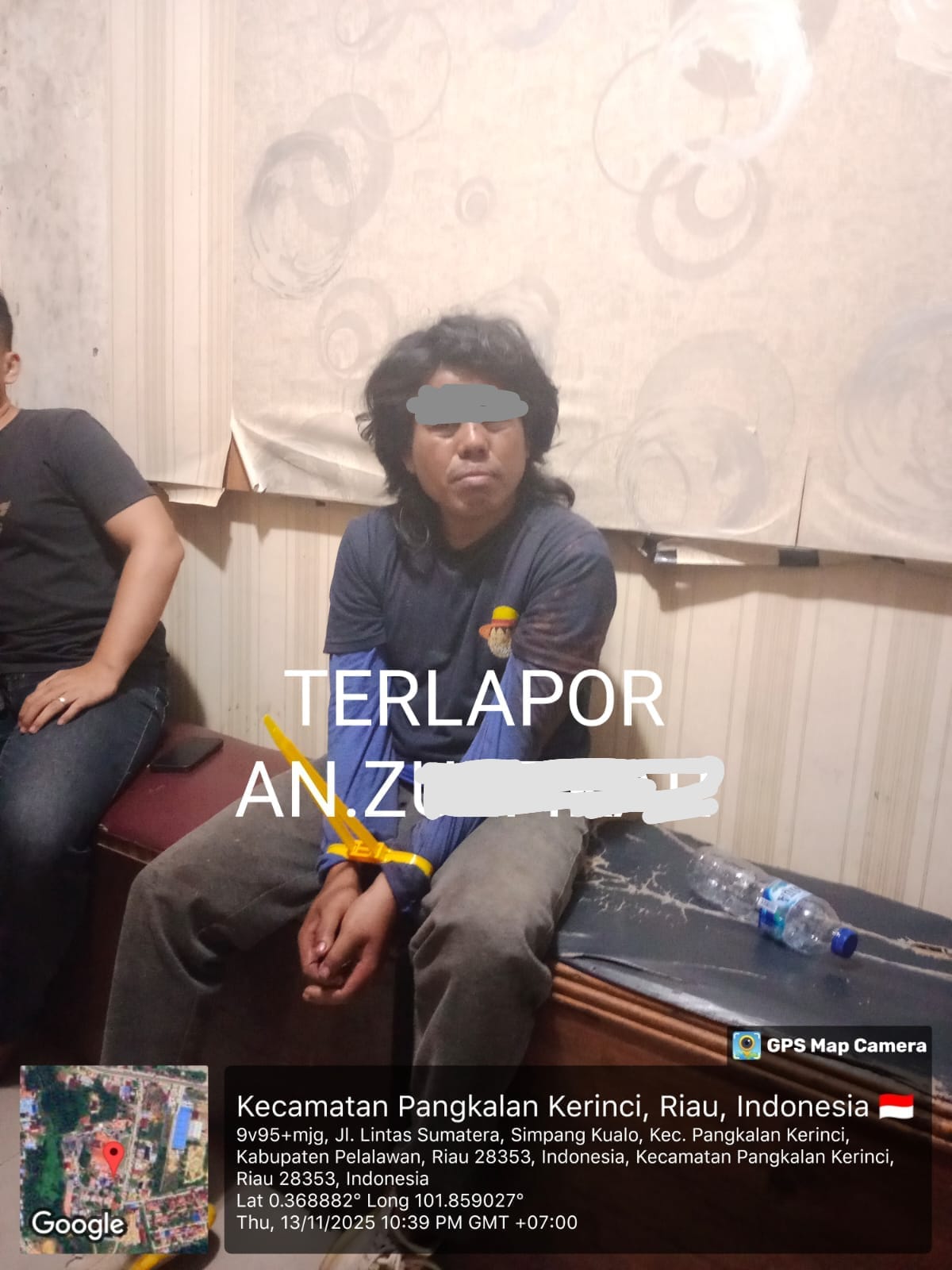 Pencurian Sepeda Motor di Pangkalan Lesung, Pelaku Diamankan Korban dan Diserahkan ke Polisi