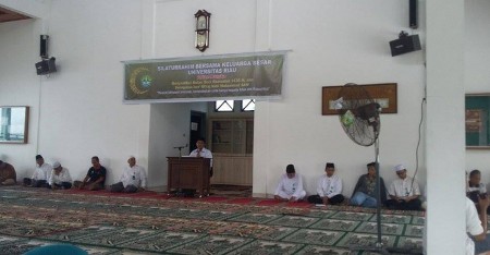 Sambut Bulan Ramadhan 1436 H, Keluarga Besar Universitas Riau Gelar Silaturahim