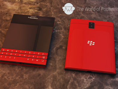 Ini Dia BlackBerry Passport Warna Merah Edisi Natal