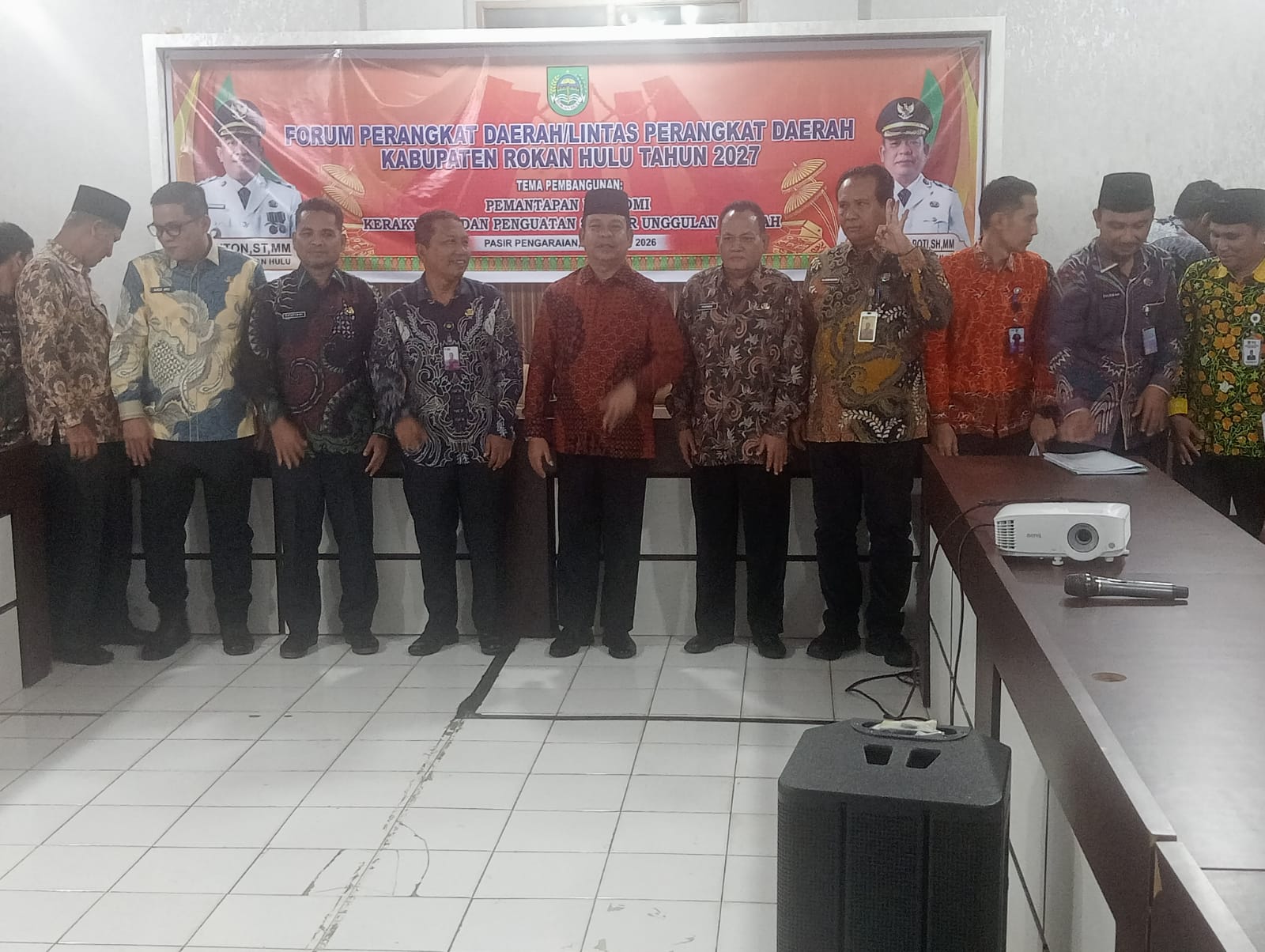 Pemkab Rohul Gelar  Forum Perangkat Daerah Tahun 2027
