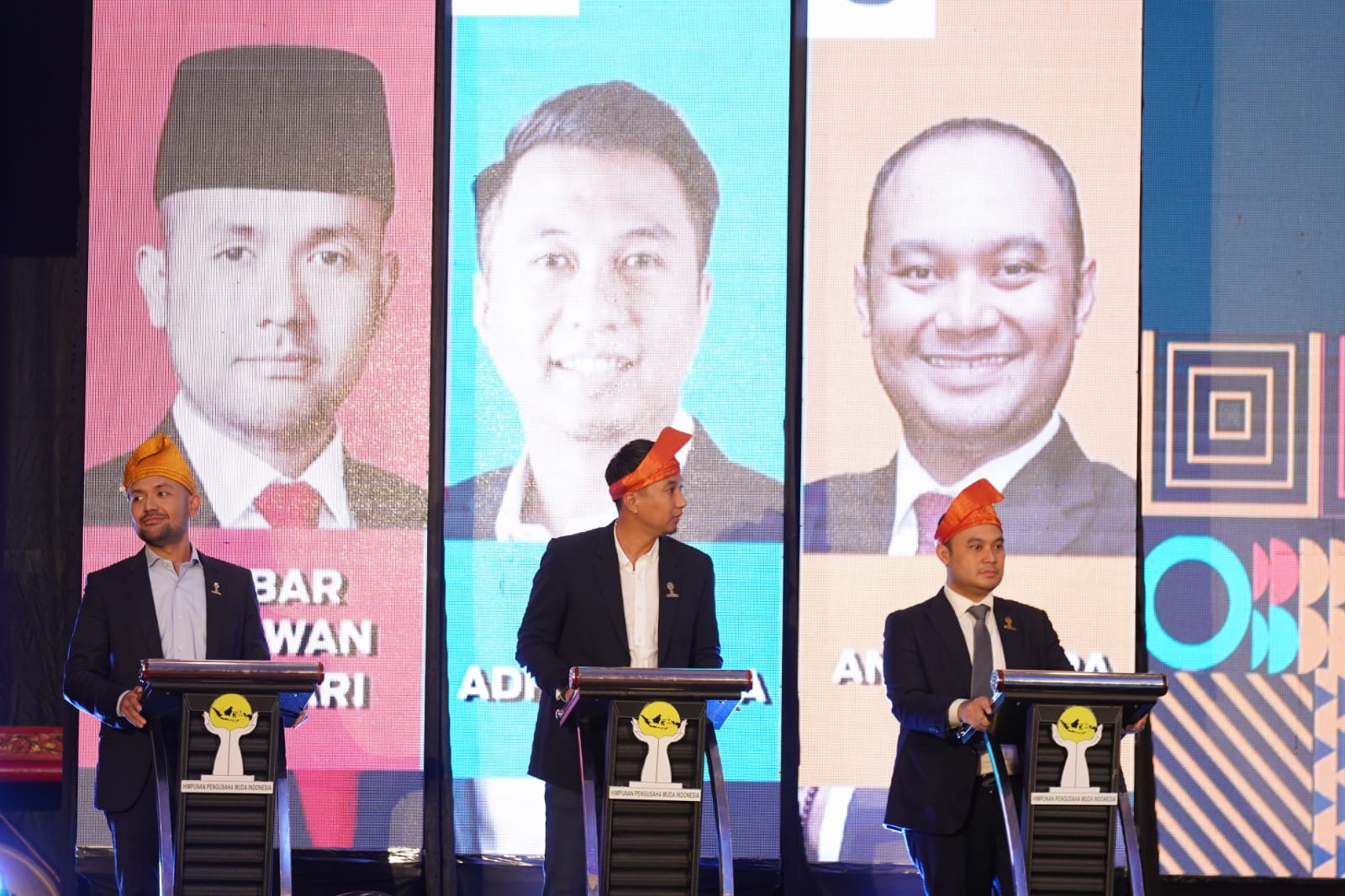 Seru! Debat Kandidat Caketum BPP HIPMI 2022-2025 Saling Adu Program & Gagasan