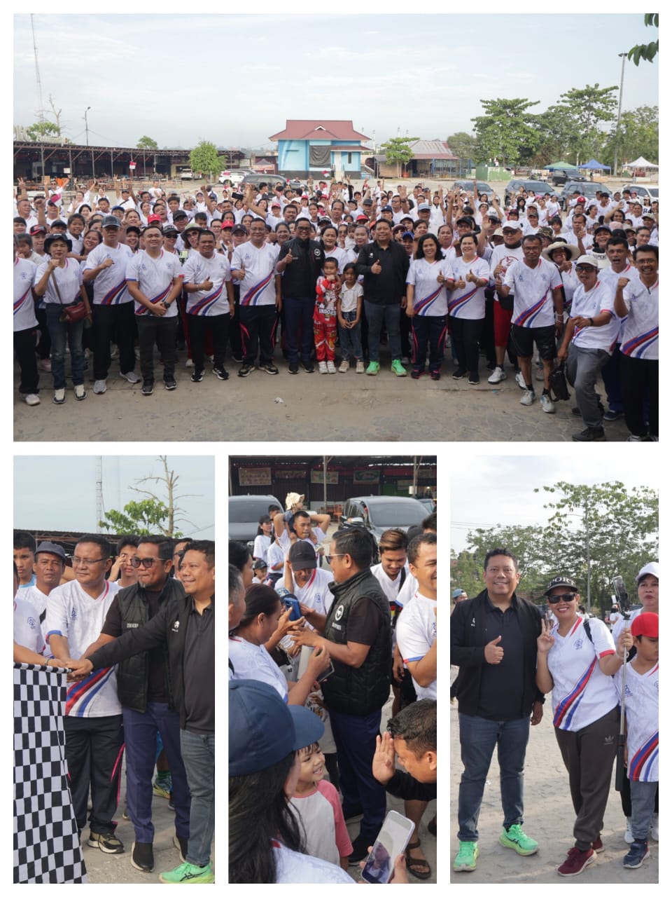 Kapolres Pelalawan Hadiri Jalan Santai HUT ke-29 HKBP Maduma, Perkuat Sinergi Jaga Kerukunan dan Kamtibmas