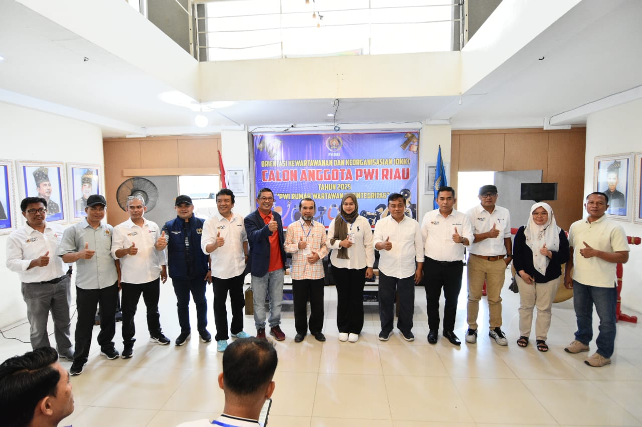 Orientasi Calon Peserta PWI Riau Resmi di Buka