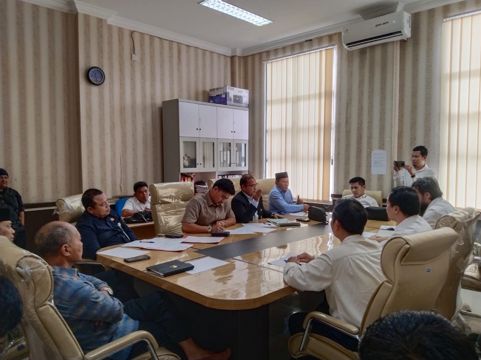 Komisi C DPRD Rohil RDP dengan PHR, Soroti Terkait Pembangunan Jalan dan Rekrutmen Naker