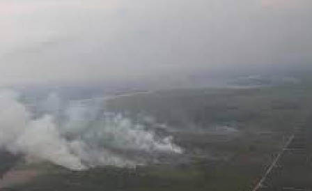 15 Hektar Lahan di Sepahat Kembali Terbakar