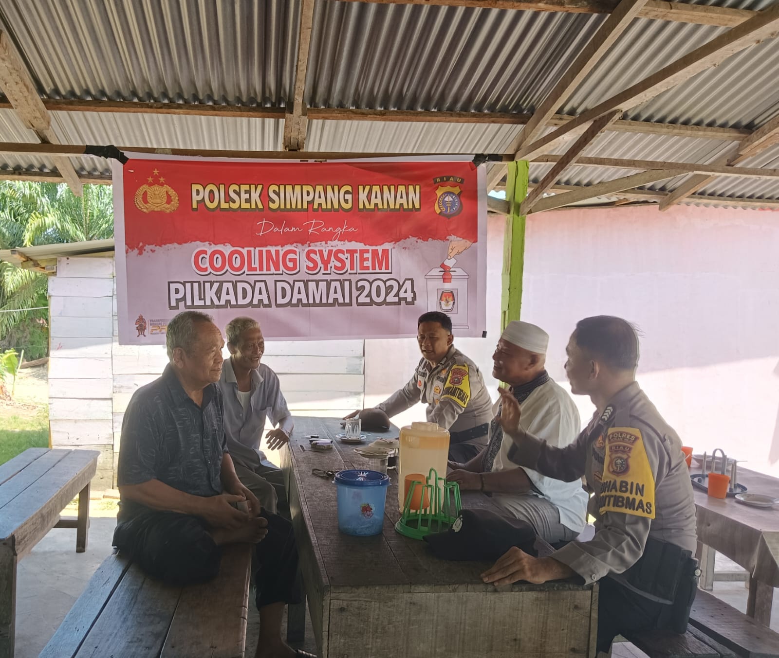 Masyarakat Jalan M.Yazid Hamta Mendapatkan Imbauan Cooling System