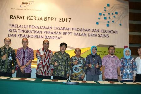 Bupati Pelalawan HM Harris Ikuti Raker BPPT, Penajaman Sasaran dan Program Untuk Daya Saing dan Kemandirian Bangsa