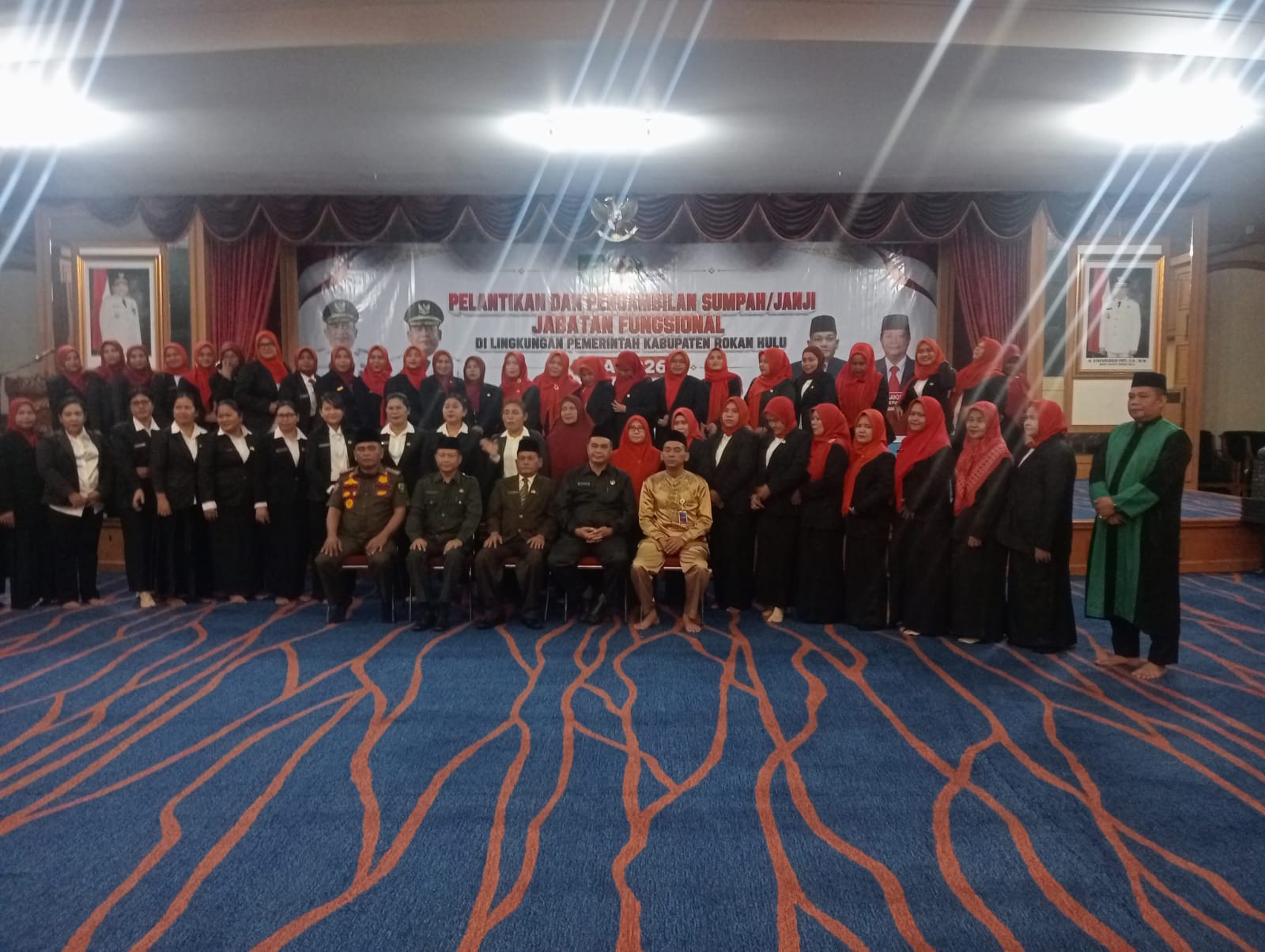 Dorong ASN Lebih Profesional dan Inovatif, PLT,Setda Rohul Lantik Pejabat Fungsional