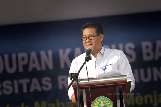  Pengenalan Kampus, Inilah Pesan Rektor Kepada Mahasiswa Baru Unri