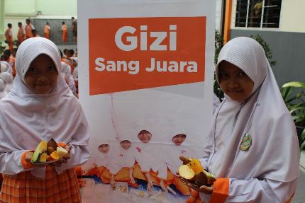 Buah dan Susu Gizi sang Juara SD Juara Pekanbaru