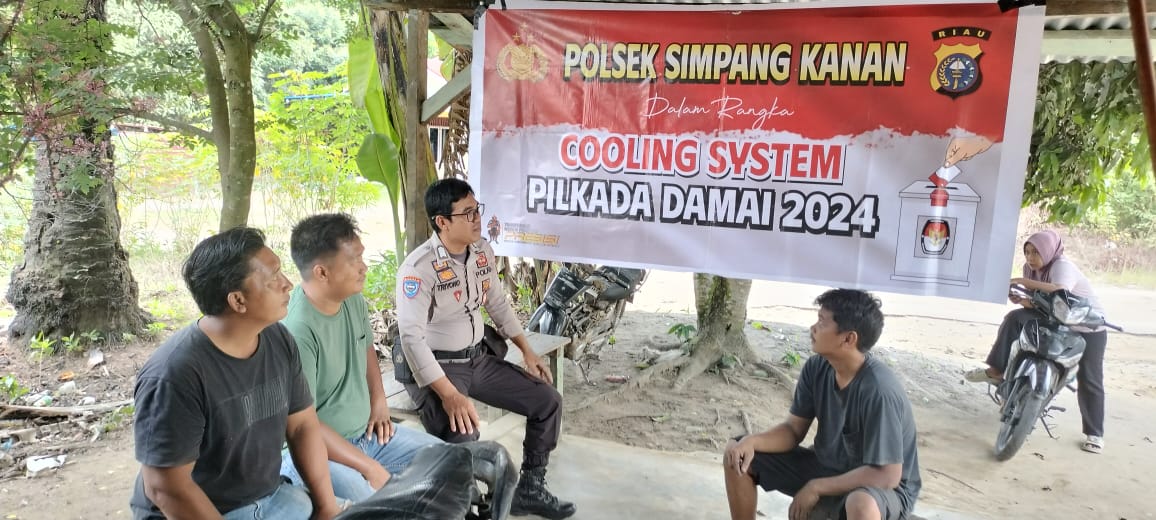 Jaga Kamtibmas, Polsek Simpang Kanan Cooling System Masyarakat Bagan Nibung
