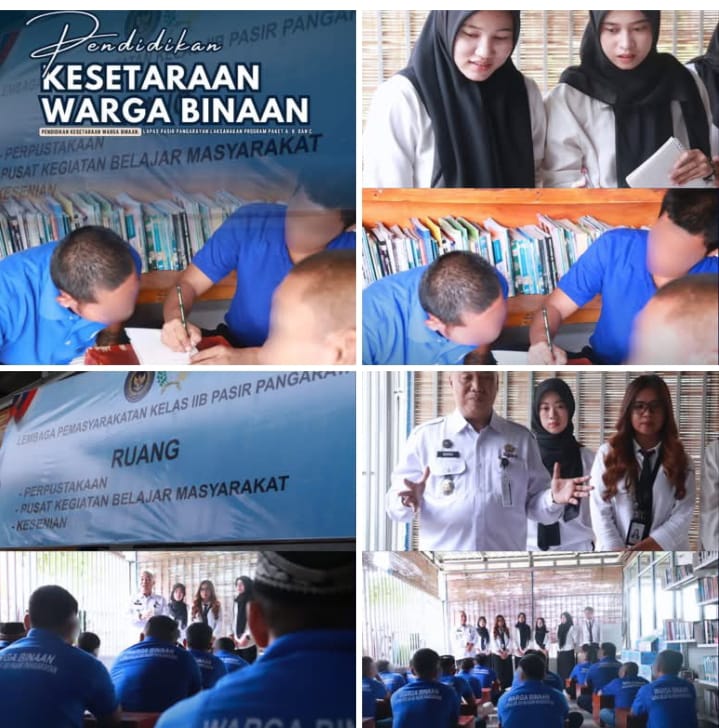 Pendidikan Kesetaraan Warga Binaan, Lapas Pasir Pangarayan Laksanakan Program Paket A, B, dan C