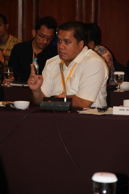 Bupati Indragiri Hulu Narsum kegiatan SEA Local Leader Forum 2014 Di Yogyakarta