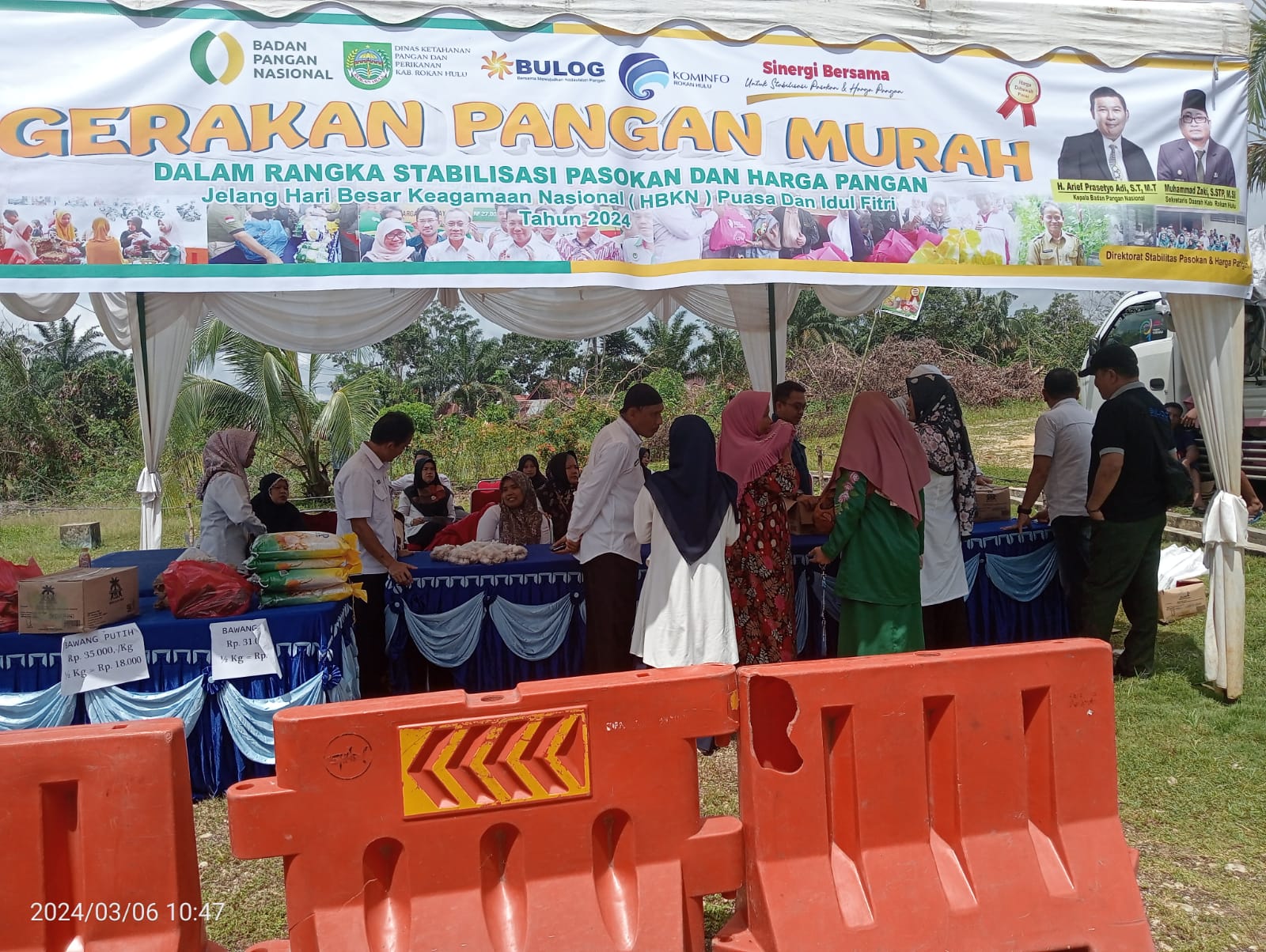 Badan ketahanan Pangan Rohul gelar GPM di Pasir pengaraian