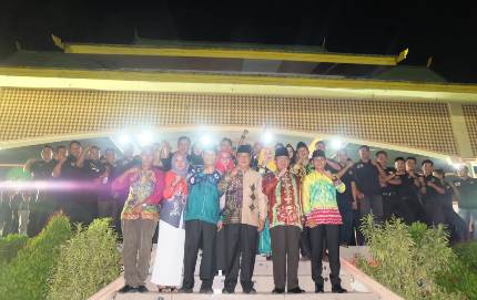 Halal Bihalal Bersama Gubernur Kalsel, Bupati Inhil Apresiasi Eksistensi Masyarakat Suku Banjar