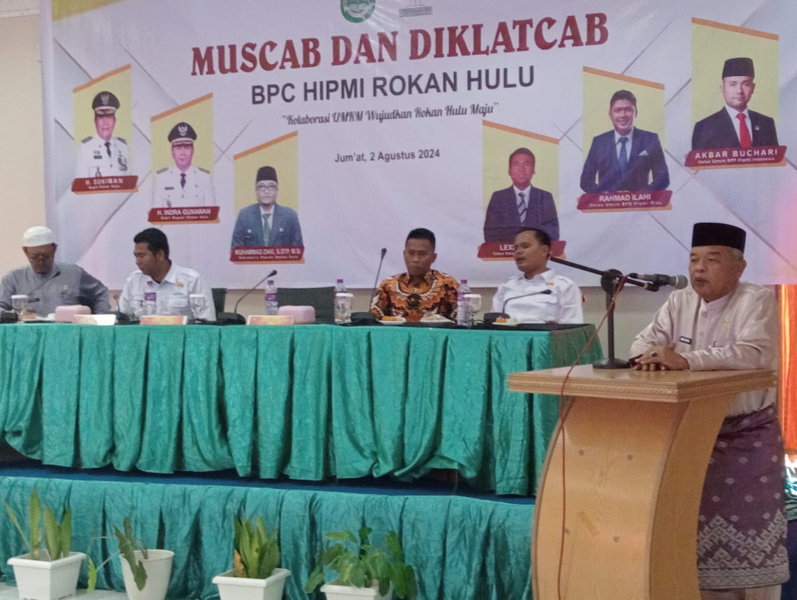 Sah, Rio Andri Nahkodai Ketua HIPMI Rohul  Periode 2024-2029