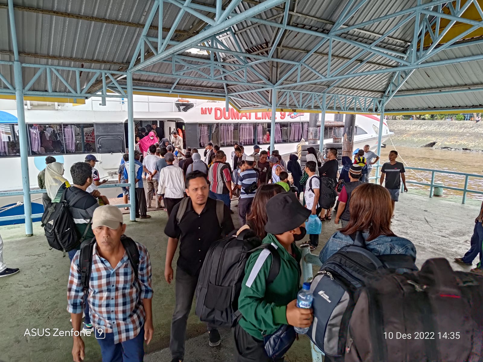 Menghadapi Libur Nataru, Pelabuhan BSL Bengkalis Akan Mengalami Lonjakan Penumpang