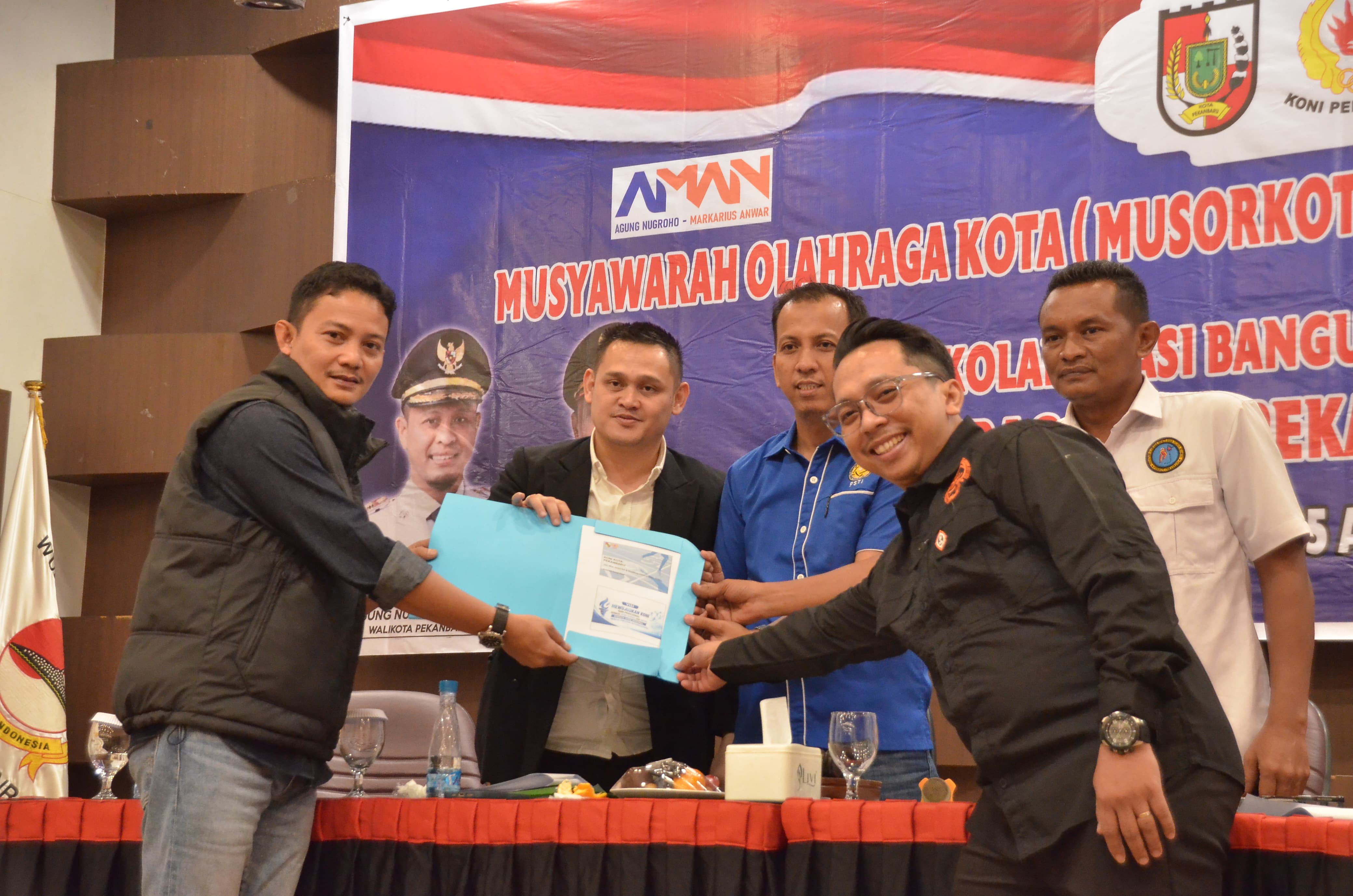 ‎Ucapkan Selamat, POBSI Pekanbaru Dukung Reza-Harris Bangun Pestasi