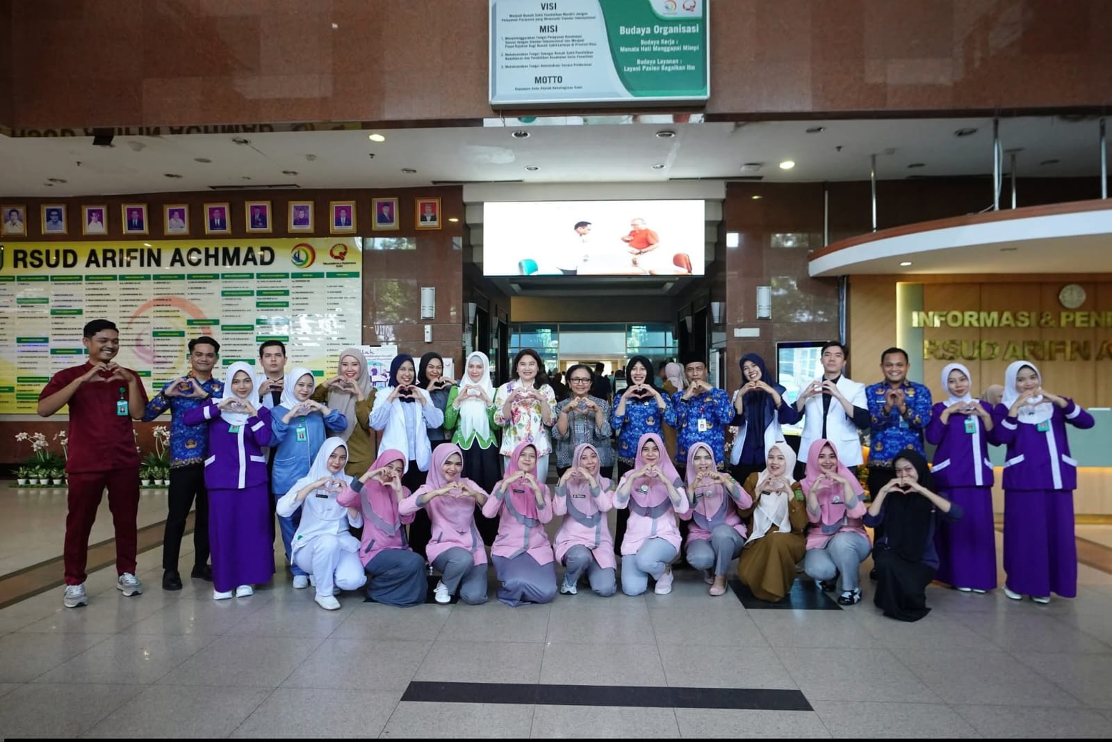 ‎Ketua Bidang I Seruni KMP, Liza Thohir ‎Tinjau RSUD Arifin Achmad Persiapan Kunjungan Ketum Seruni Kabinet Merah Putih ke Pekanbaru