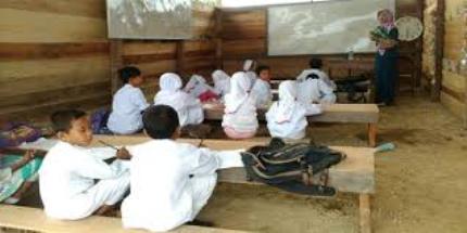 Rumbel  Tidak Layak pakai, SD Negri 31 Mahato Rohul Butuh Perhatian Pemerintah