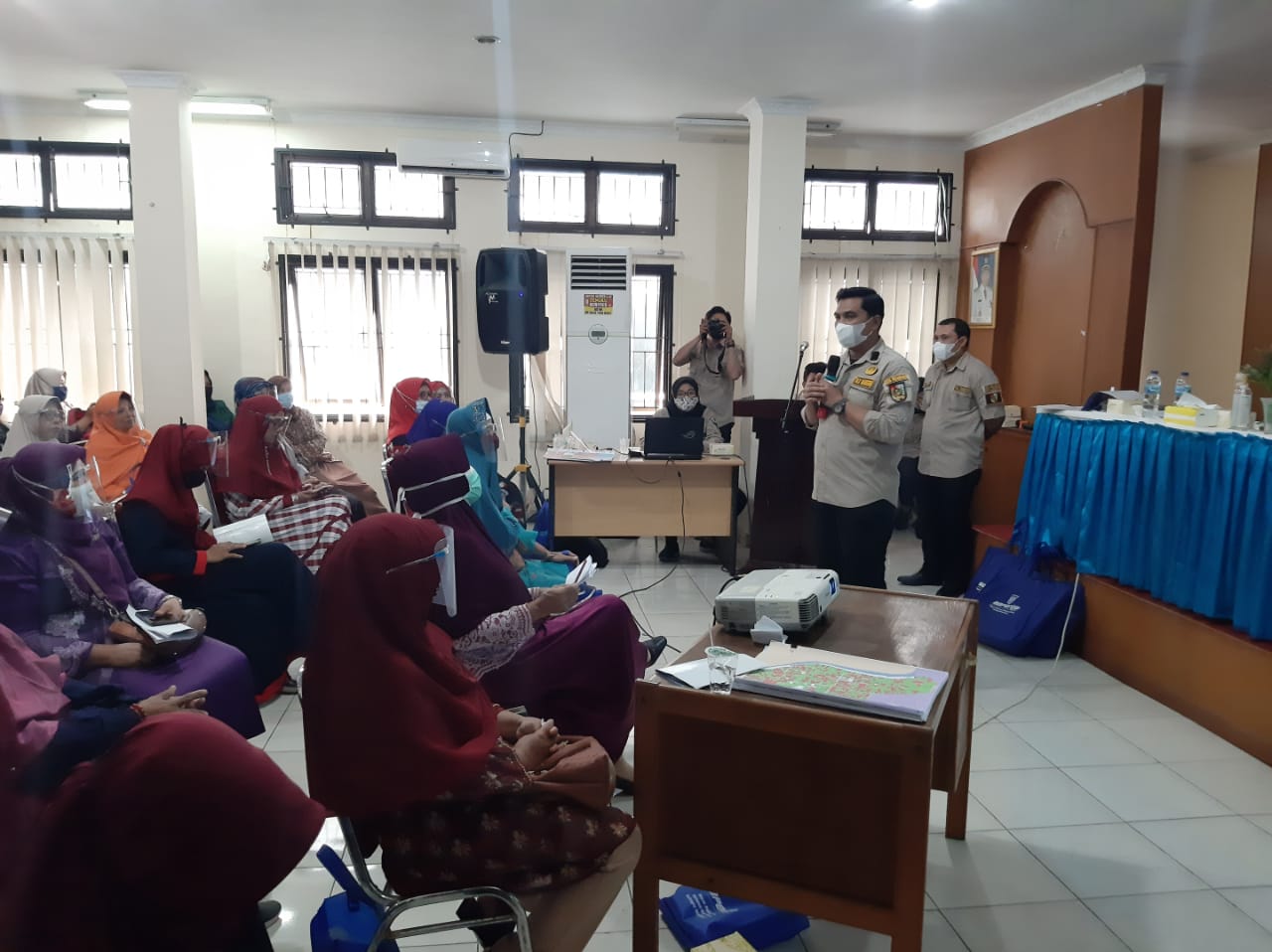 Terapkan Protokol Kesehatan, Genjot PAD Bapenda Kota Pekanbaru Sosialisasi Pajak