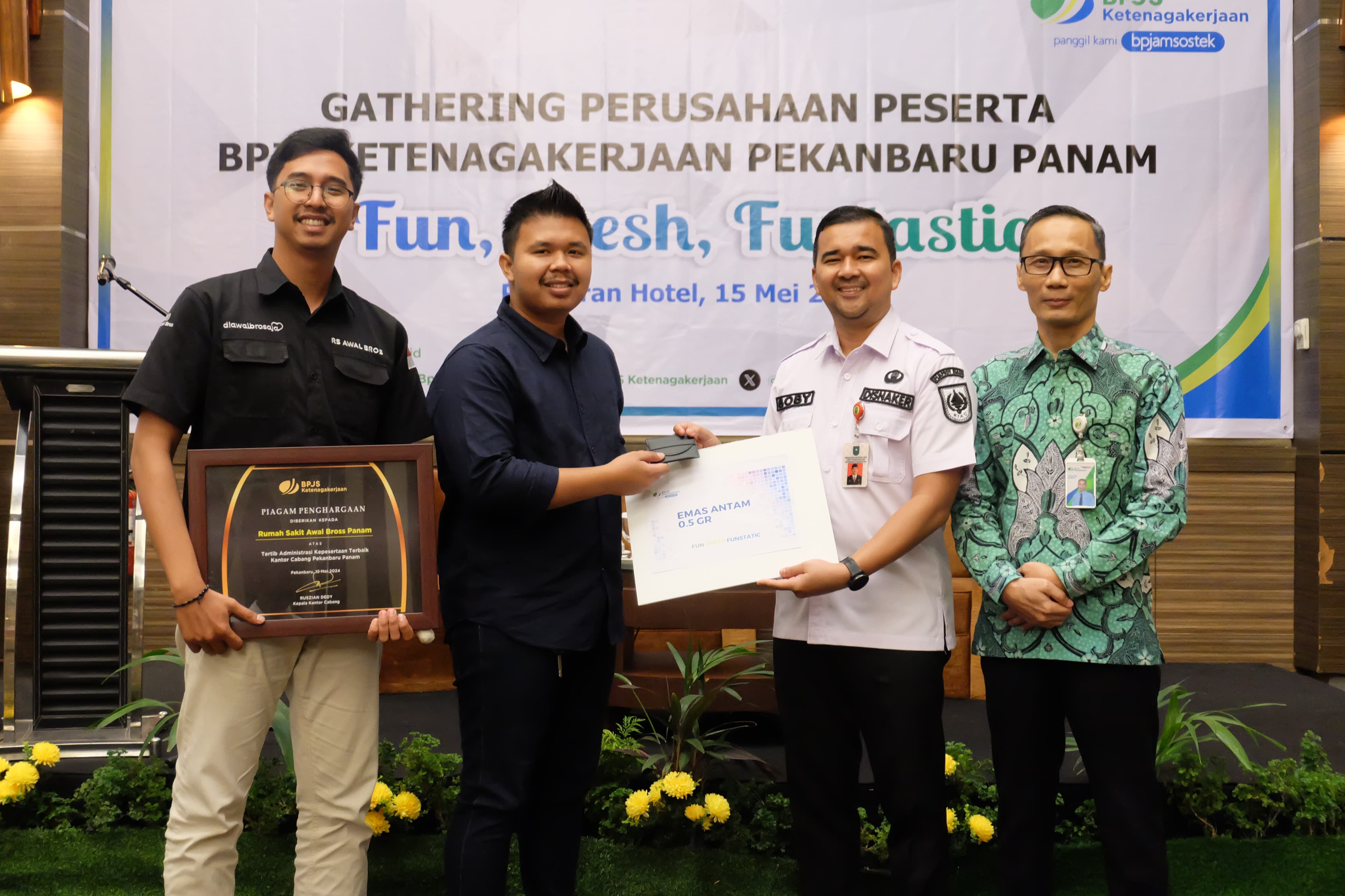 Boby: Gathering Bersama Perusahaan dan BPJS Ketenagakerjaan  di Harapkan Mewujudkan Pelayanan Maksimal