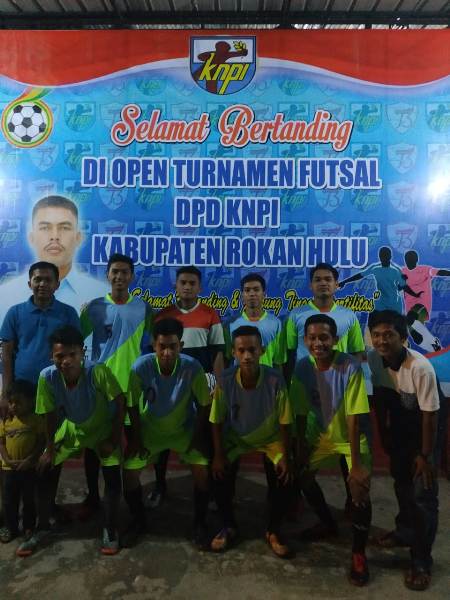 Meriahkan HUT RI Ke - 73 KNPI Rohul Gelar Open Turnamen Futsal