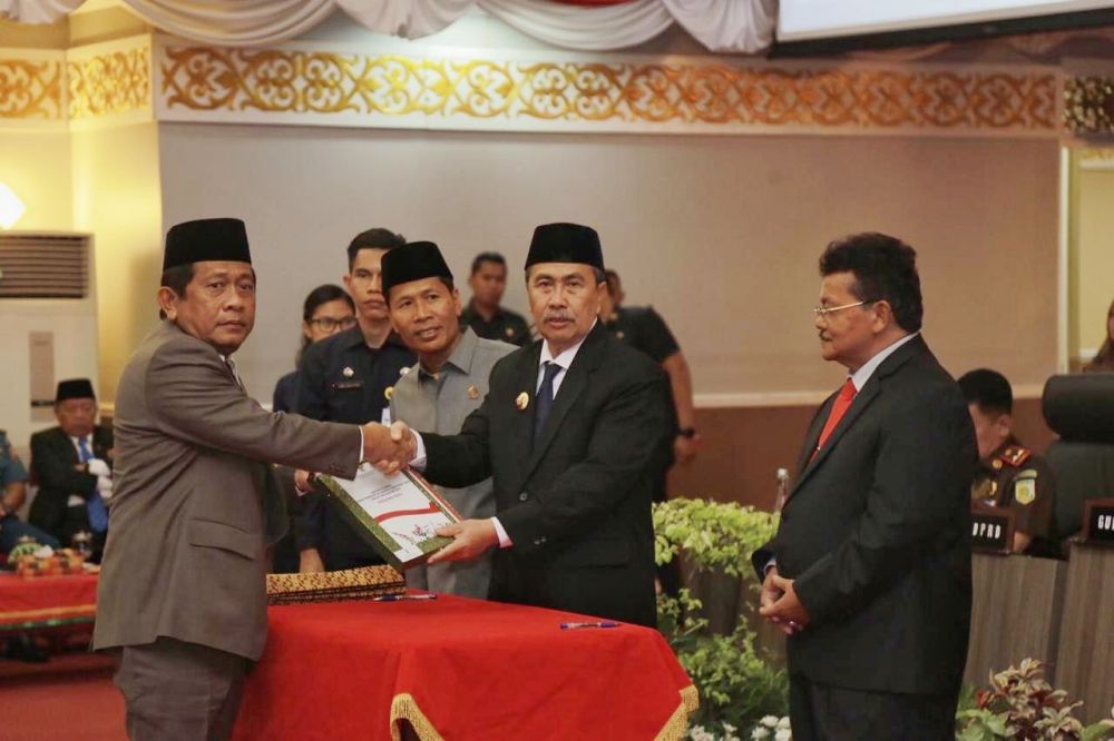 Gubri Sampaikan DIPA 2020 Untuk Kepala Daerah dan Forkopimda