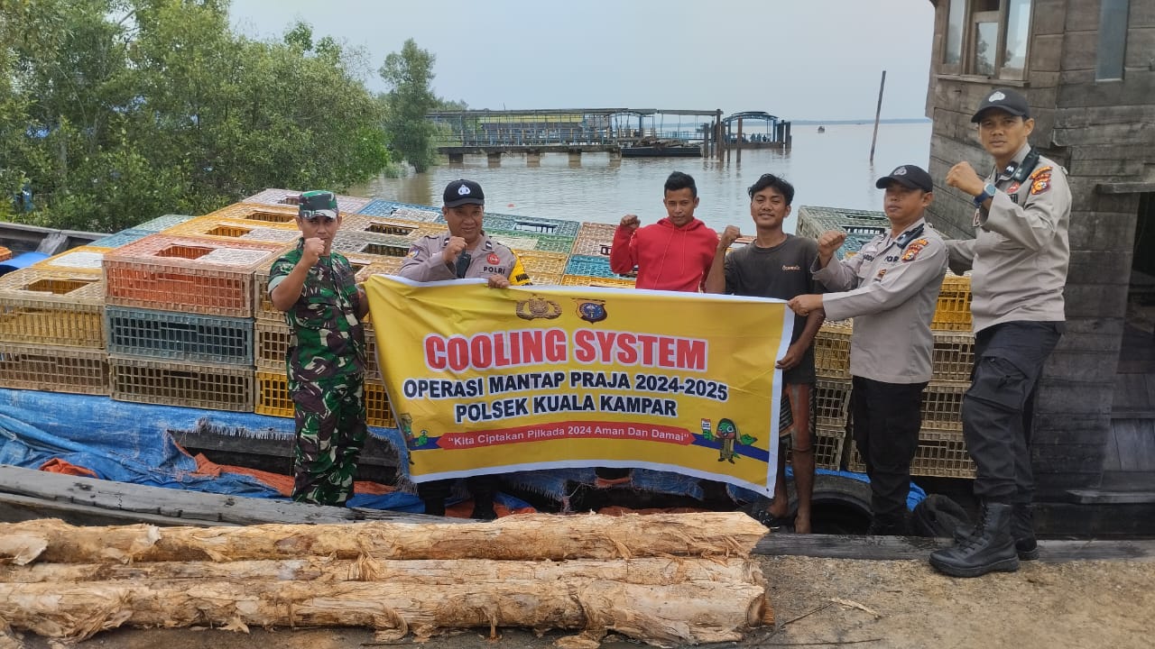 Sinergi TNI-Polri Pastikan Kamtibmas di Pilkada 2024 di Kuala Kampar