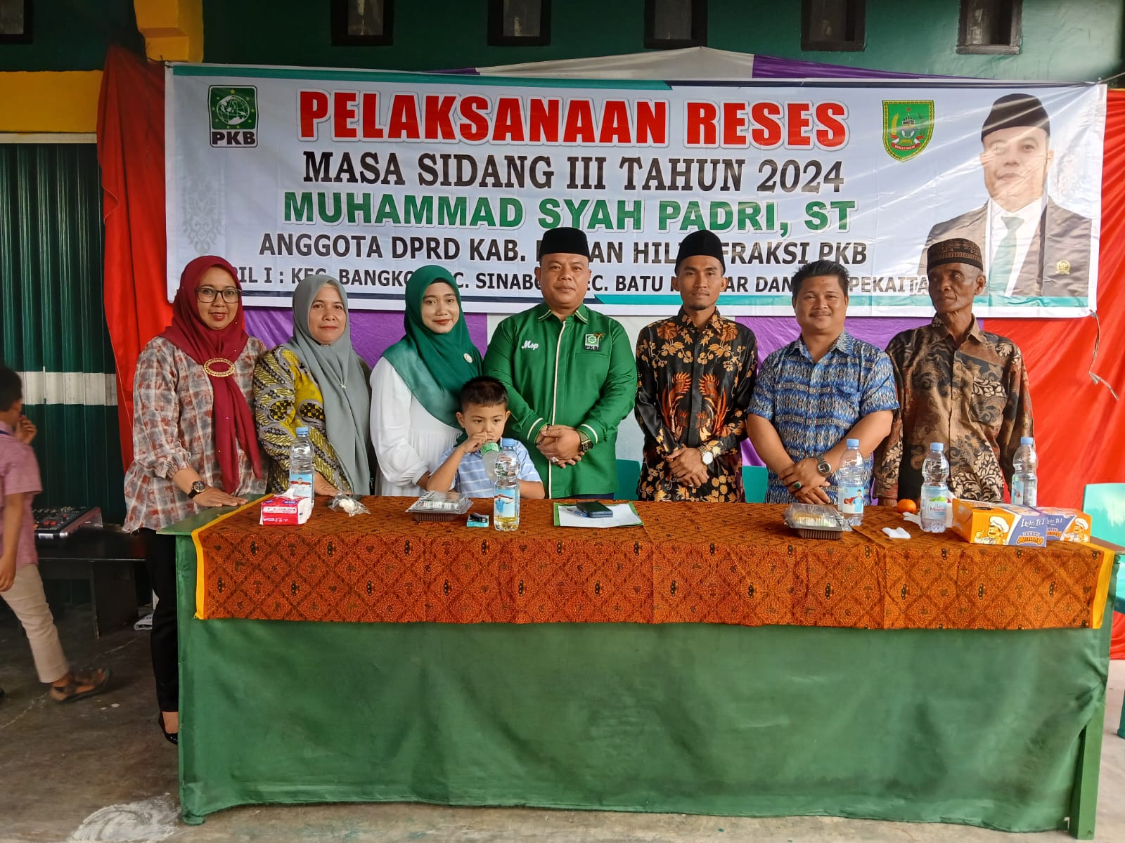 Syah Padri Tampung Aspirasi Masyarakat di Kecamatan Bangko