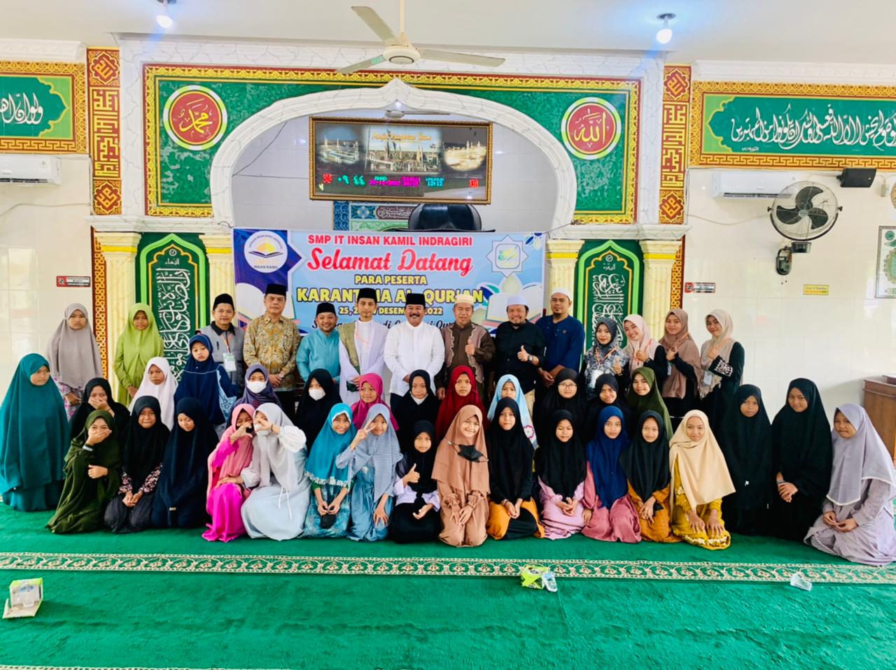 Adila Ansori Dukung Pelaksanaan Karantina Qur'an SMPIT Insan Kamil