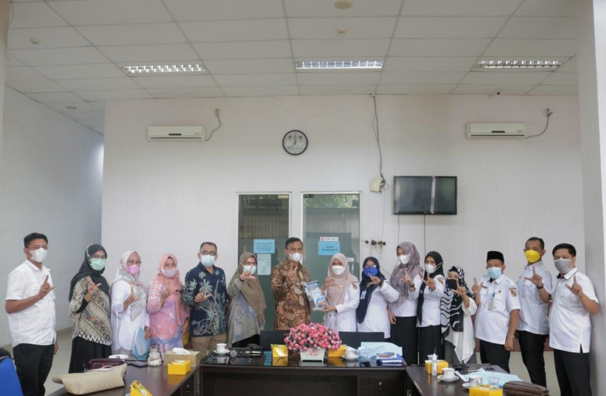 Komisi I DPRD Rohul Kunjungi Dispusip Pekanbaru