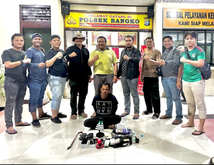 Tidak Sampai 24 Jam, Resedivis Pelaku Curat Spesialis Bobol Rumah Berhasil Dibekuk Unit Reskrim Polsek Bangko