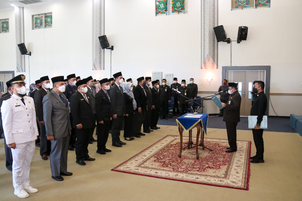 Berikut 45 Orang Pejabat Yang Dilantik Bupati Bengkalis