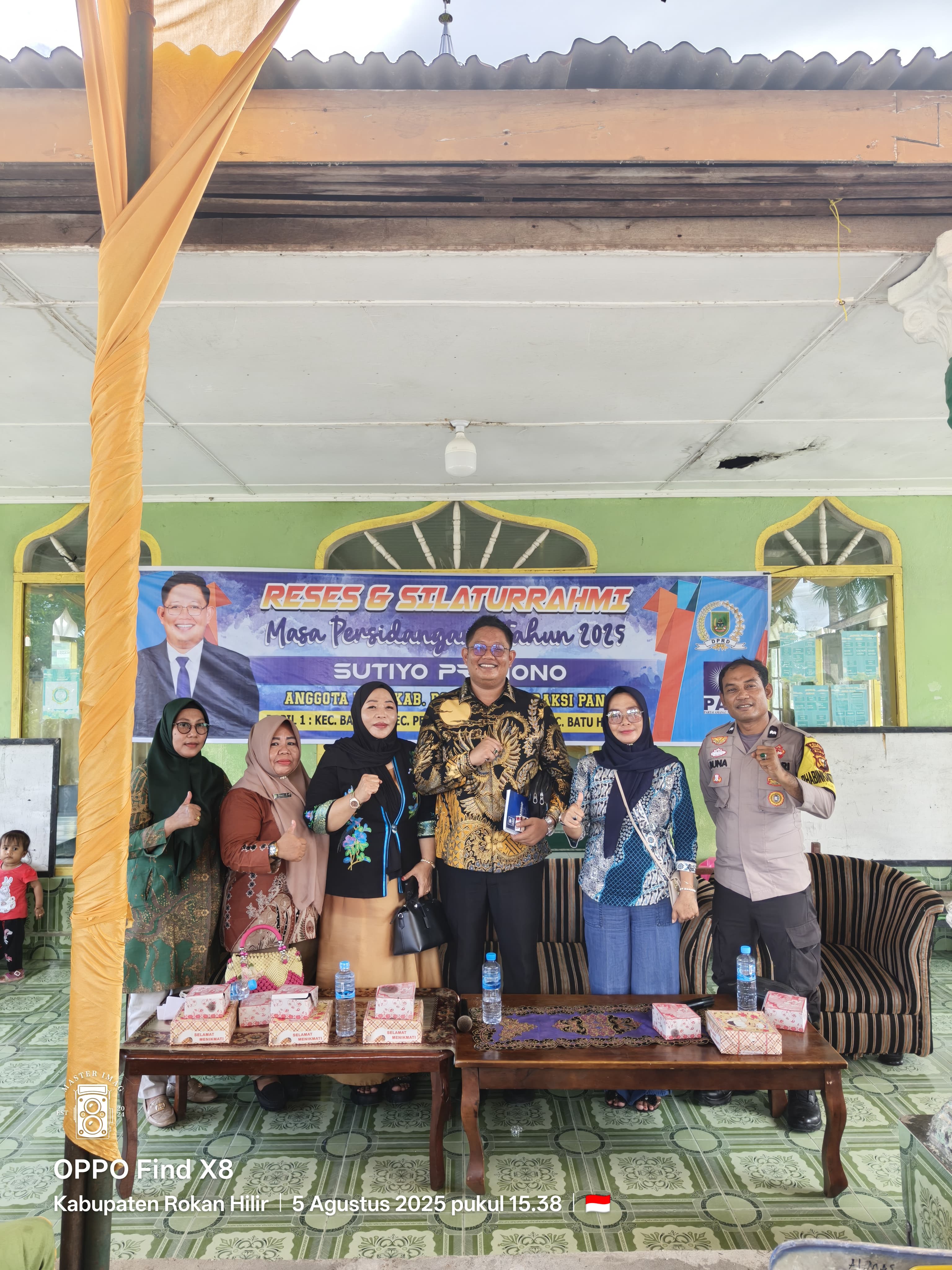 Sutiyo Pramono Serap Aspirasi Warga Tiga Kepenghuluan di Kecamatan Bangko