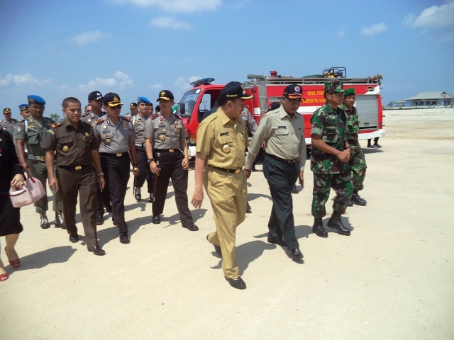 Bupati Herliyan Sambut Kunjungan Kerja Pejabat Pusat