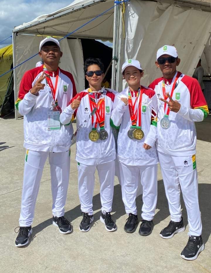 Atlet Ski Air dan Wakeboard Pelalawan Sukses Sumbang Medali di PON XXI