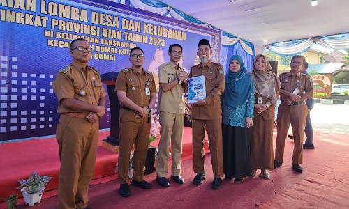 Kelurahan Laksamana Wakili Dumai untuk Lomba Tingkat Provinsi Riau 2023
