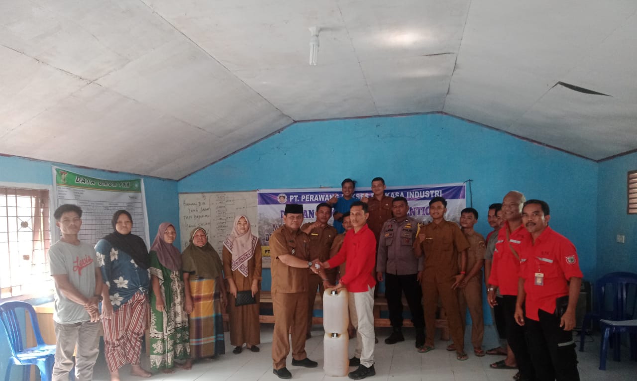 PT PSPI Distrik Lipat Sosialisasi Cegah Karhutla Bersama 9 Desa Binaan